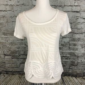 Desigual Hi Low Detail Top